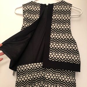 Black & White Shift Dress by Laundry